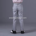 grey 100% cotton casual pants for boys